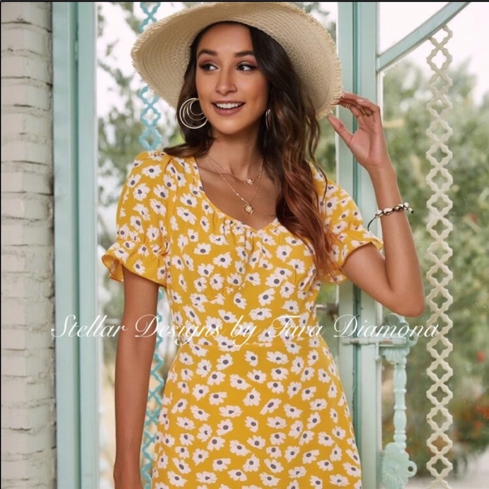 Stellar Boho Dress- NWT - Picture 5 of 7